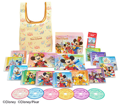 総収録曲数なんと155曲！東京ディズニーリゾート(R)40周年記念BOX