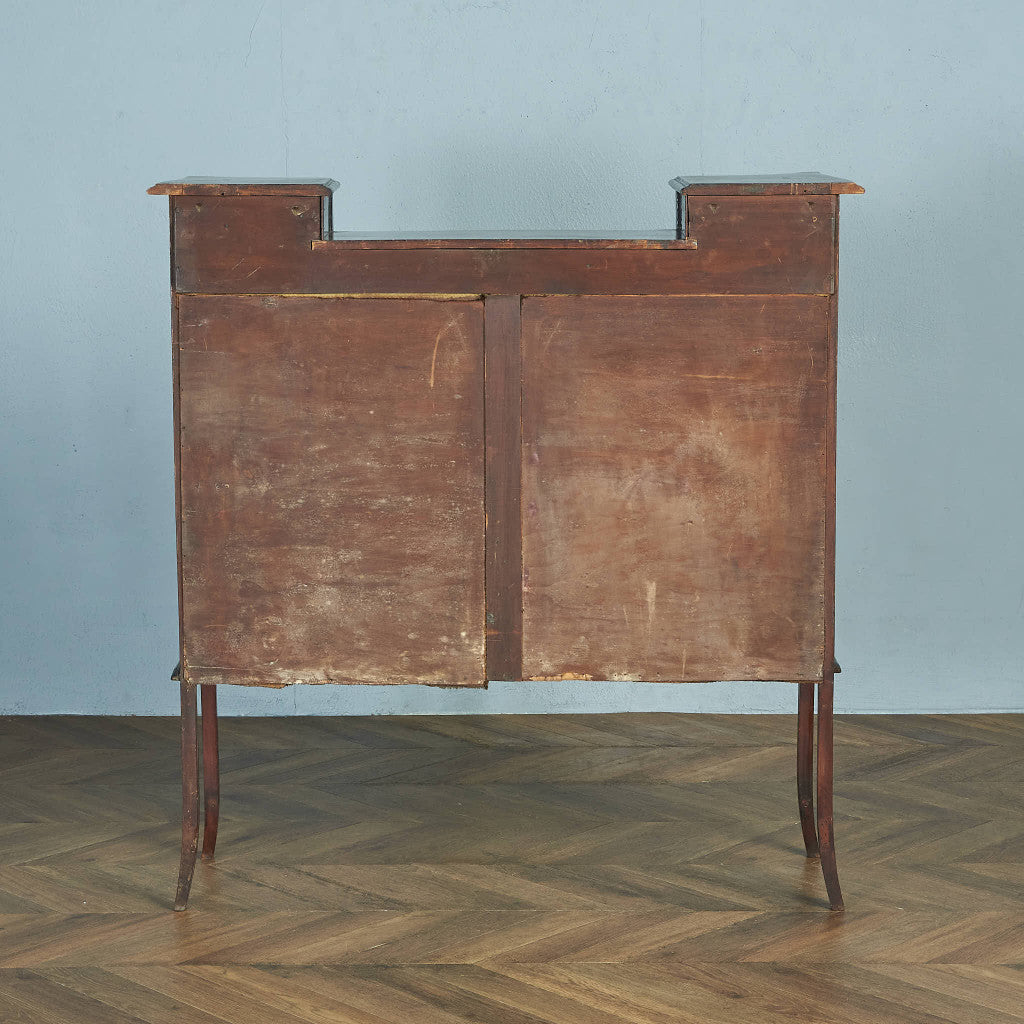 英国 アンティーク キュリオケース ディスプレイキャビネット #84038