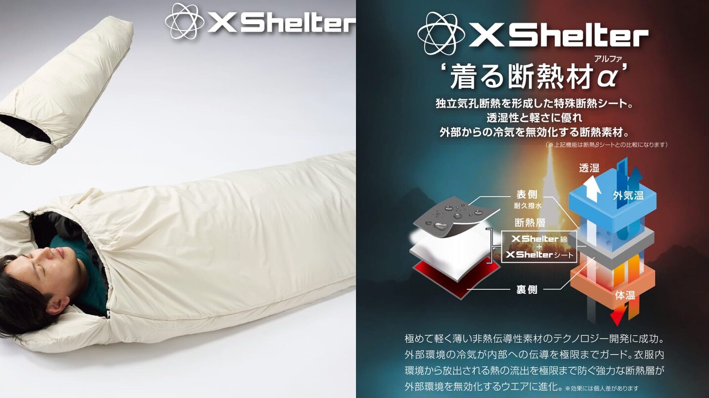 ワークマン2025年新商品「エックスシェルター(R)断熱αムービング