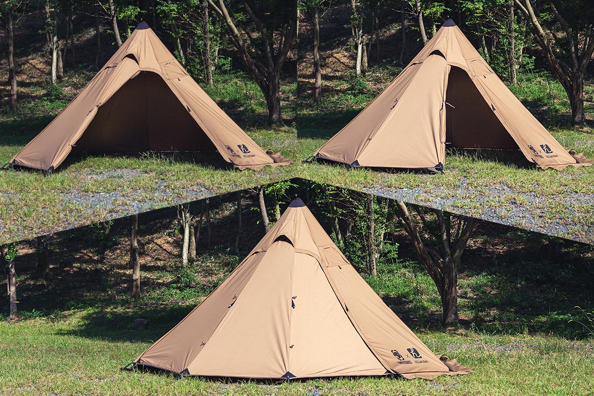 OneTigris×ハイランダー「A型フレーム Northgaze ポリコットン」登場