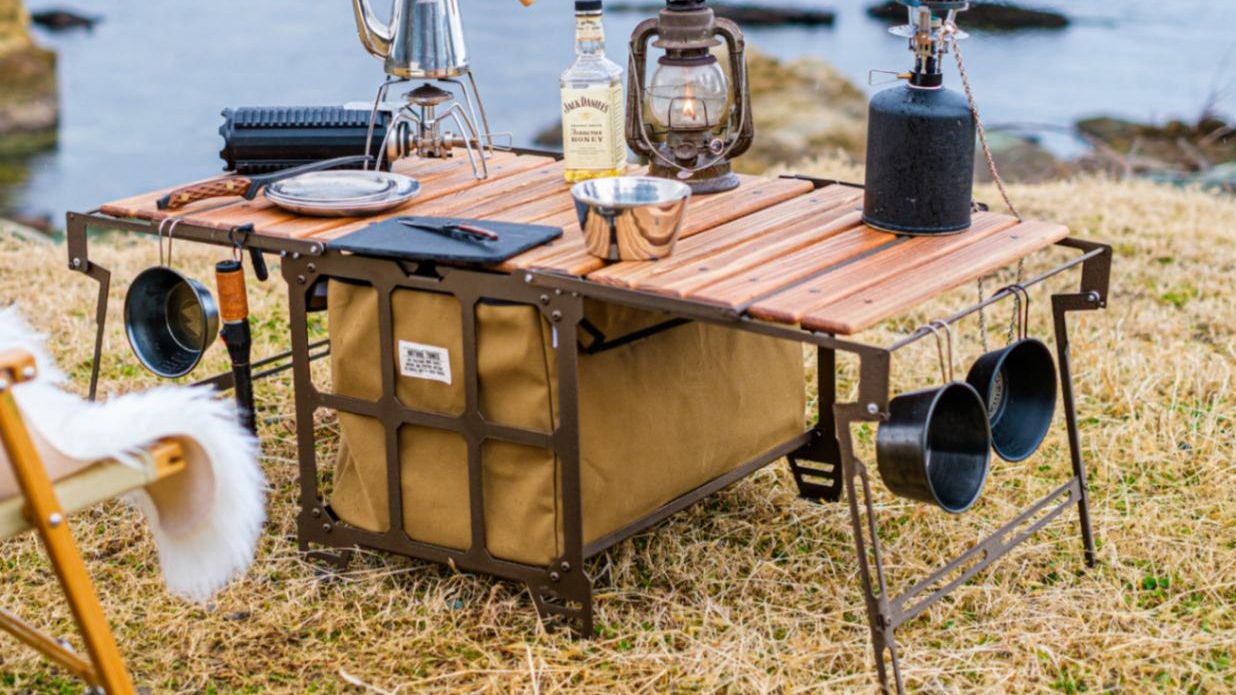 ネイチャートーンズから軽量化した「サイドアップボックス&テーブル