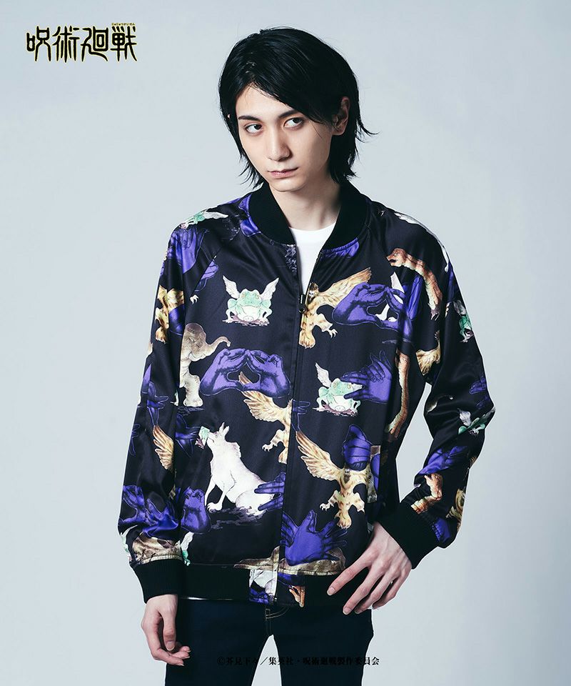 glamb(グラム)】Fushiguro reversible ska JKT フシグロリバーシブル