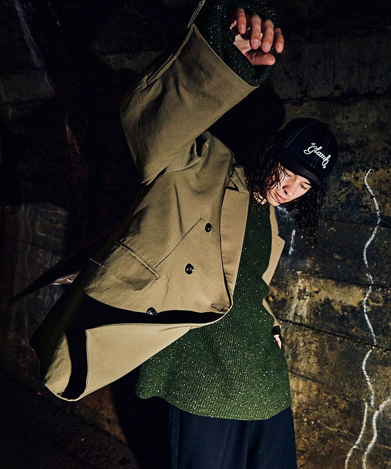 50%OFF【glamb(グラム)】Double Breasted JKT ダブルブレスト