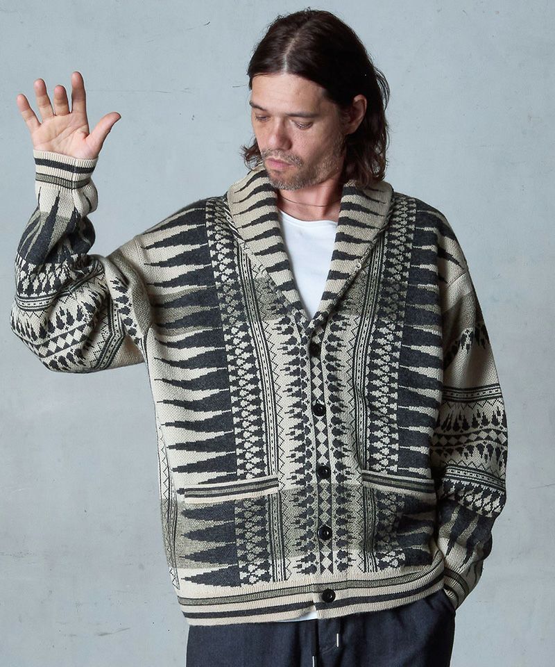 EGO TRIPPING(エゴトリッピング)】HERITAGEHAVEN カウチンカーディガン