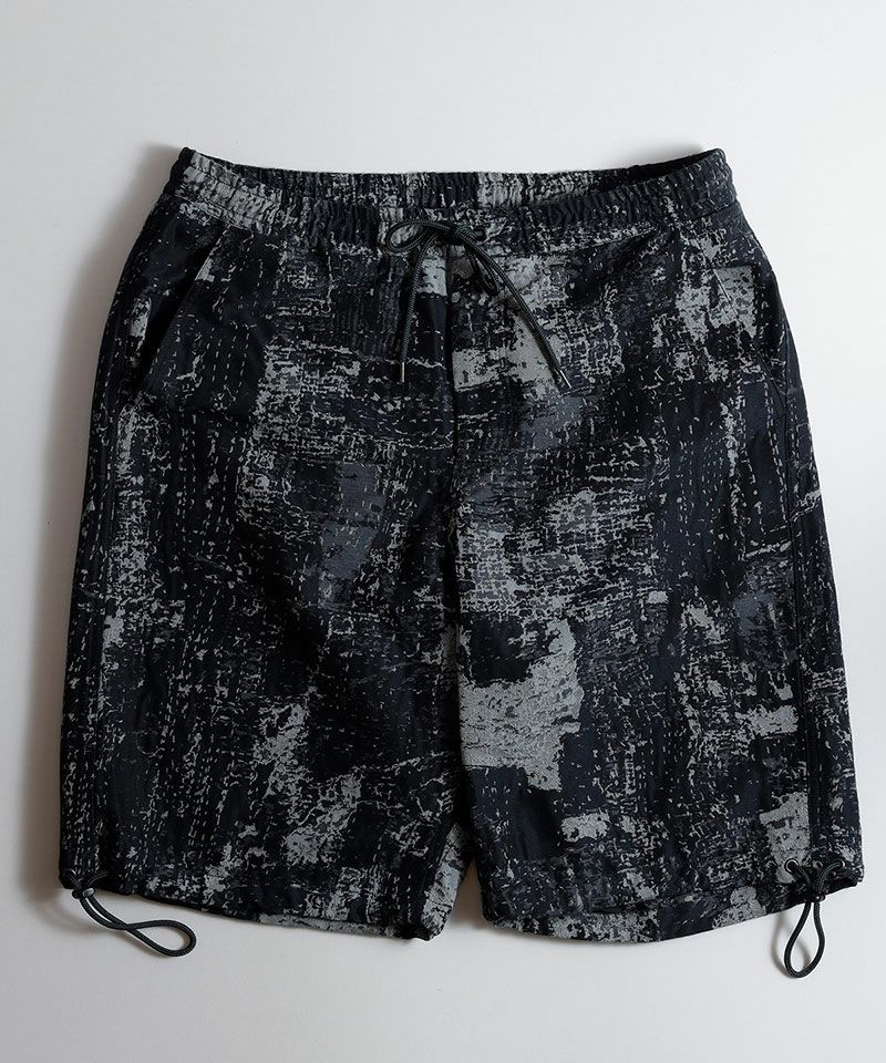 FDMTL(ファンダメンタル)】JACQUARD BORO SHORT PANTS ショートパンツ