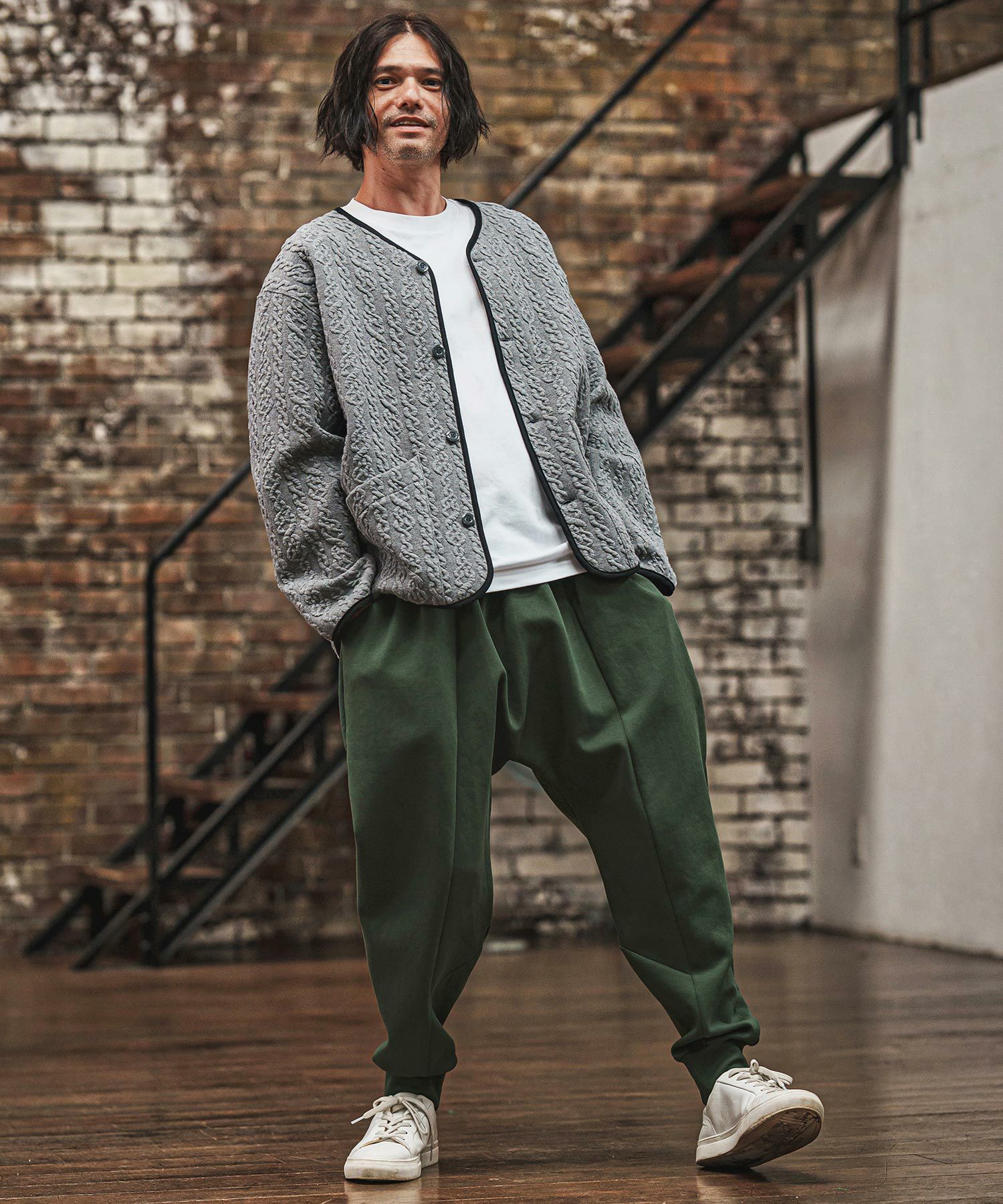 CAMBIO(カンビオ)】ダンボールサルエルパンツ(HLCM0214) | CAMBIO カンビオ