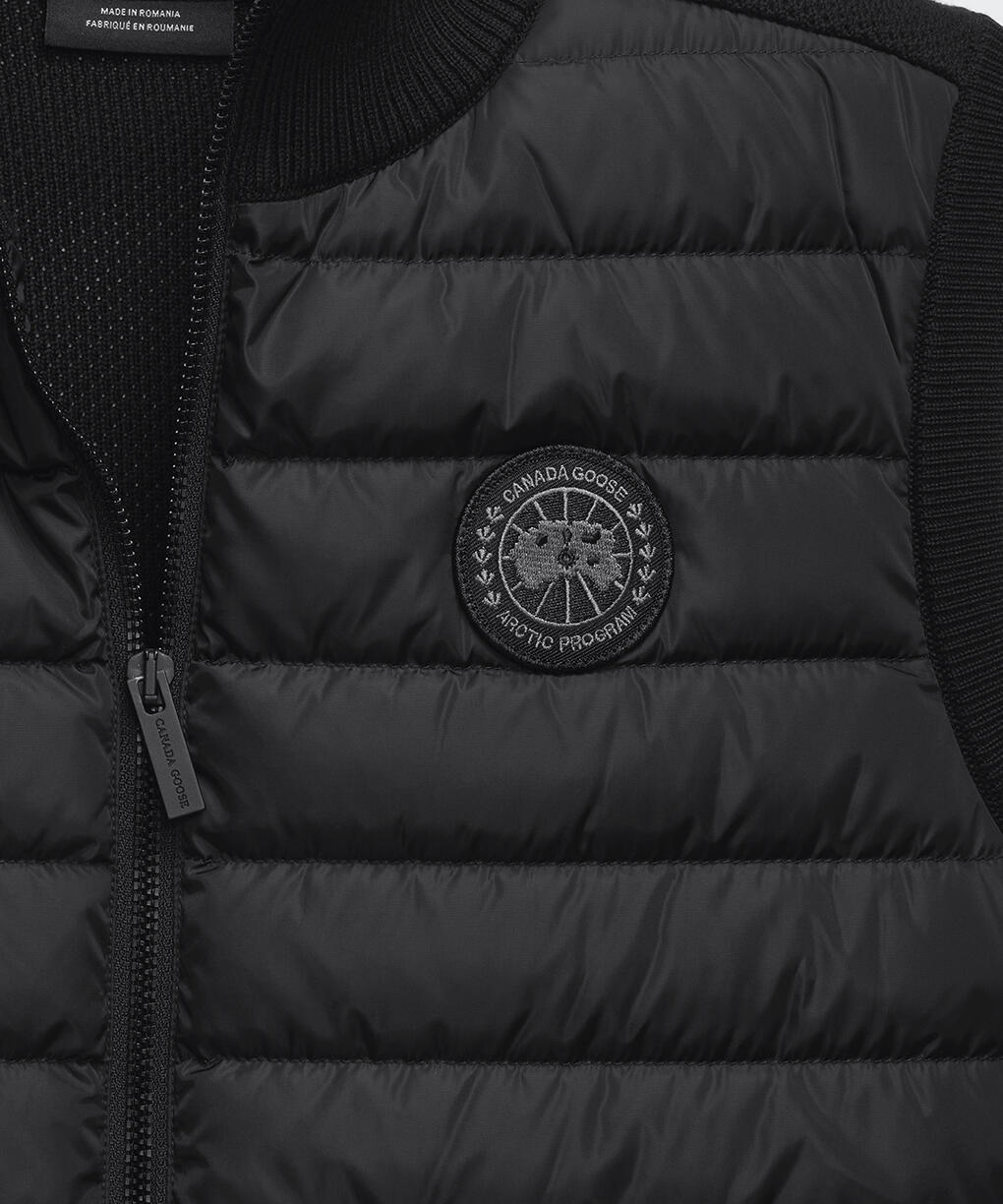 ハイブリッジ ニット ベスト ブラックレーベル(6829MB)｜カナダグース