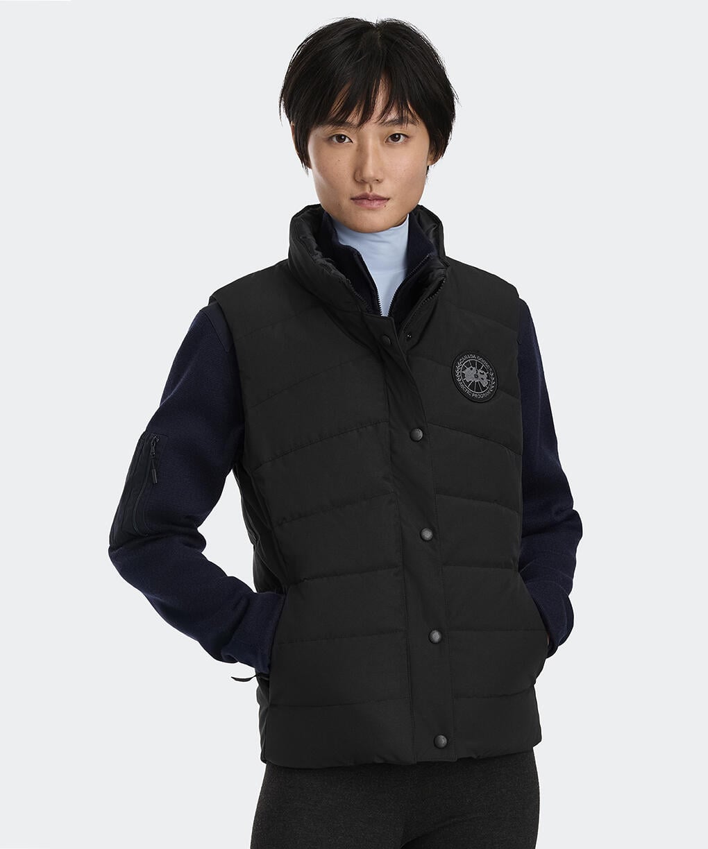 フリースタイル ベスト ブラックレーベル(2836LB)｜カナダグース