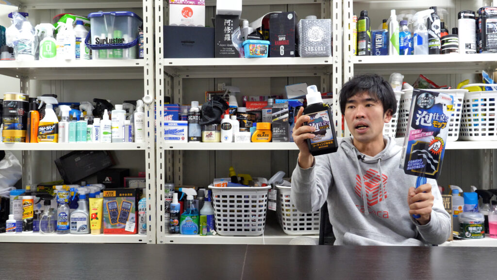 ウィルソン】泡仕立てモップを使って洗車してみた！これは〇〇に使え