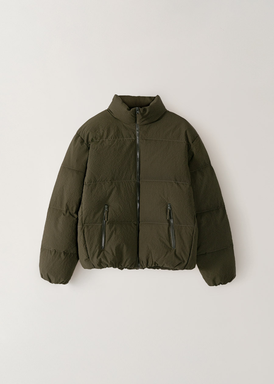 heritage gingham duck down | OHOTORO