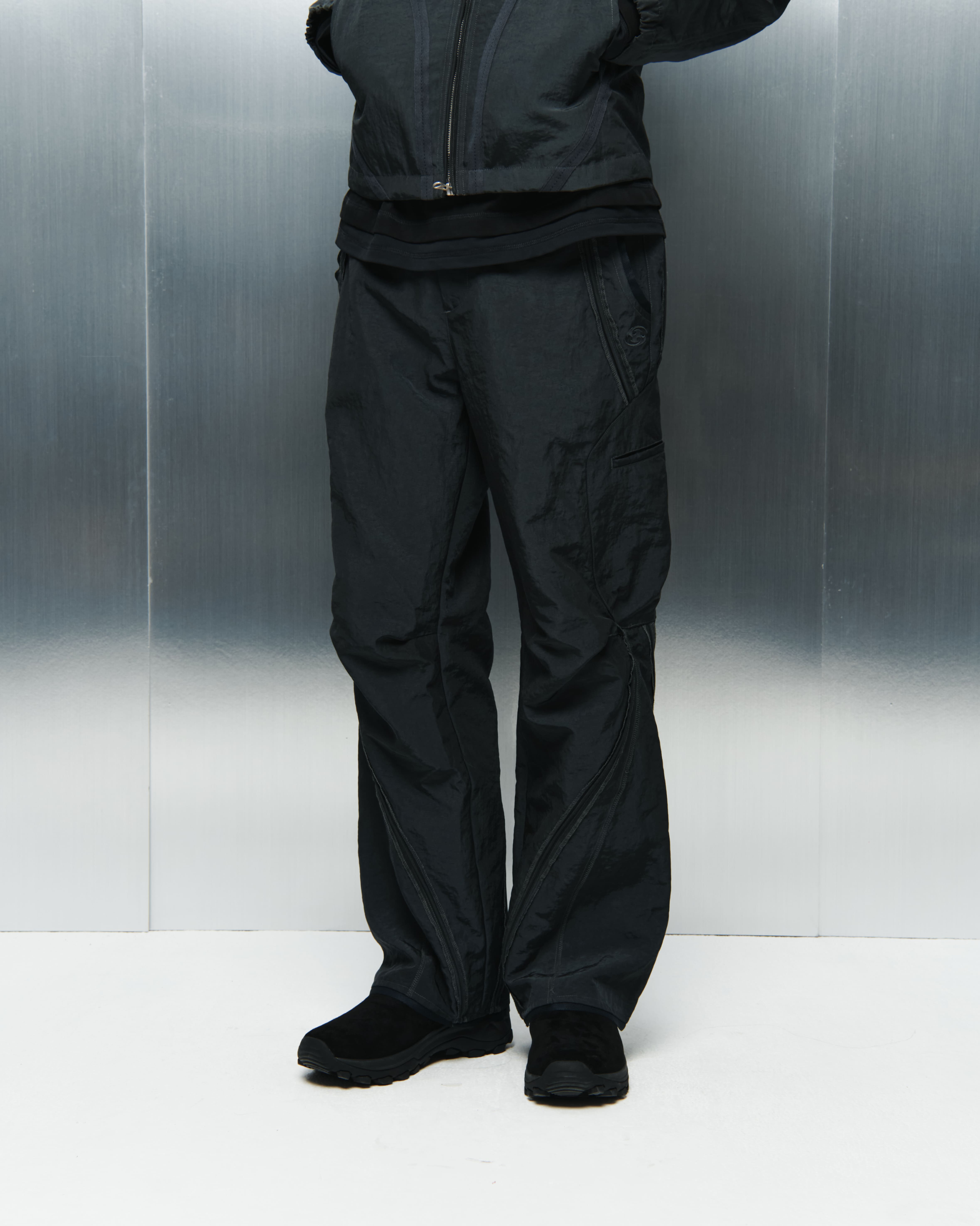 PIPING PANTS [BLUE CHARCOAL] | SAN SAN GEAR