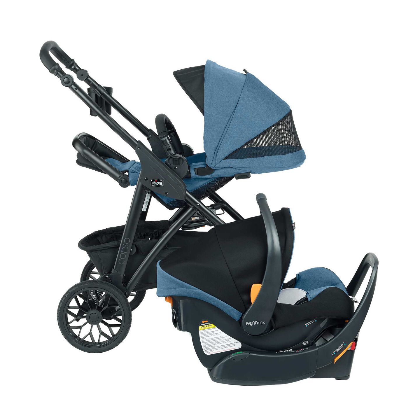 Chicco Corso LE ClearTex Modular Travel System - Tidal – Capitalkidz