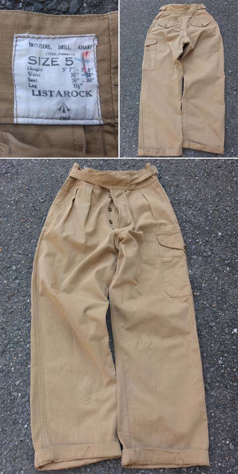 1960's “ BRITISH ARMY ” “ GURKHA TROUSERS （ グルカ トラウザーズ