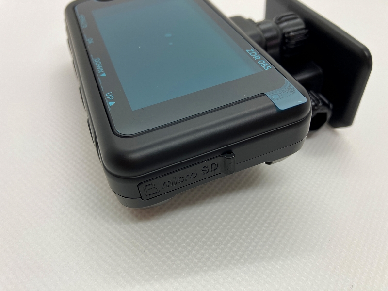 実機レビュー「ZDR055」の評価 コムテックから2023年向け2カメラ