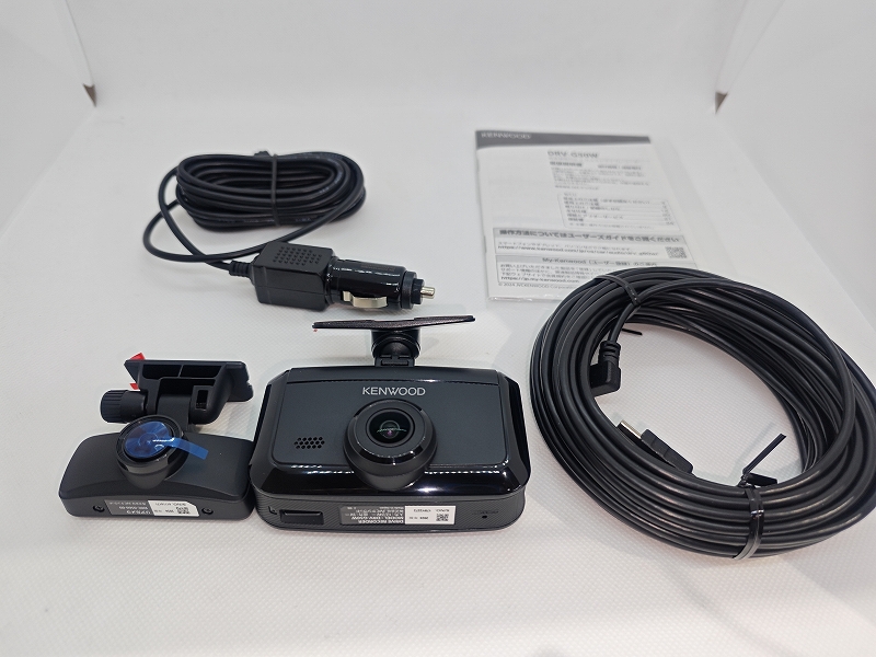 DRV-G50W」の実機レビューと評価 ケンウッドの2025年向け2カメラ