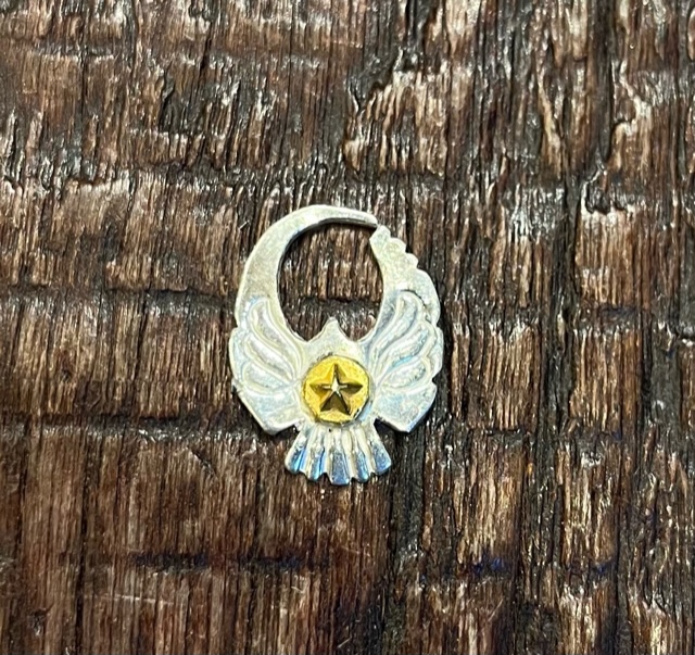 シルバー×24Kイーグルピアス(左耳用) | THE BINGO BROTHERS