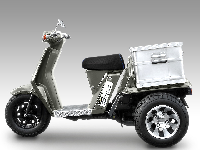 ジャイロ用ツートンアルミホイール バギータイヤ＆スペーサー40mm