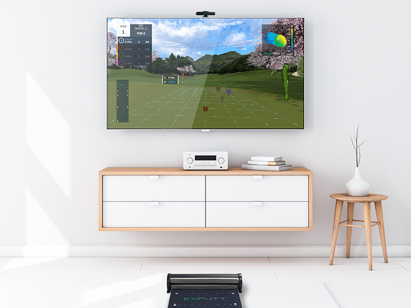 パターゴルフシミュレーター EXPUTT RG | GTRAK ショップ