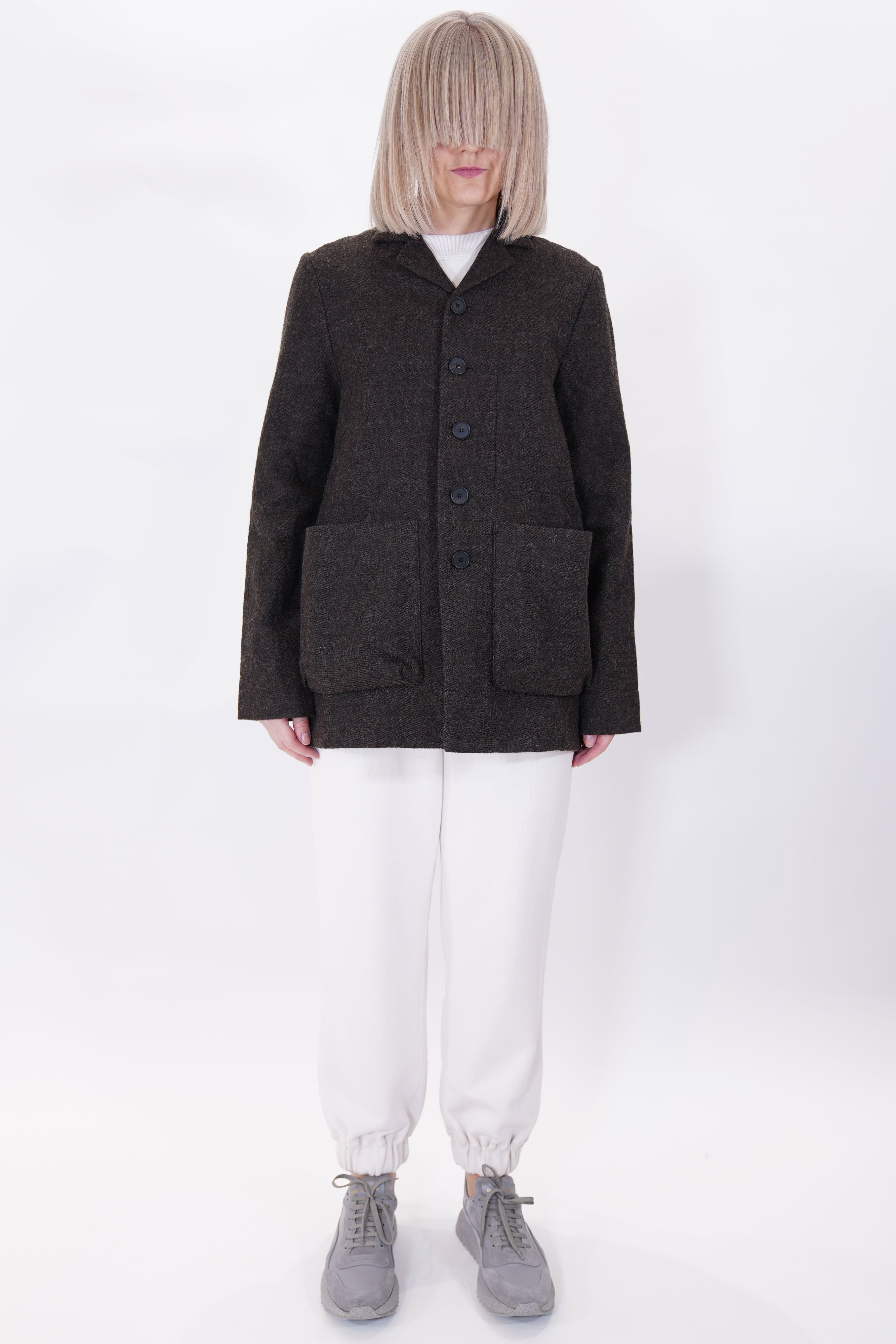 toogood photographer jacket natural wool walnut | carrousel the store