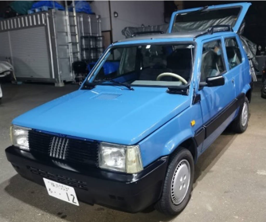 動画あり】初公開！ 1997年式 「フィアット・パンダ」が電気自動車に