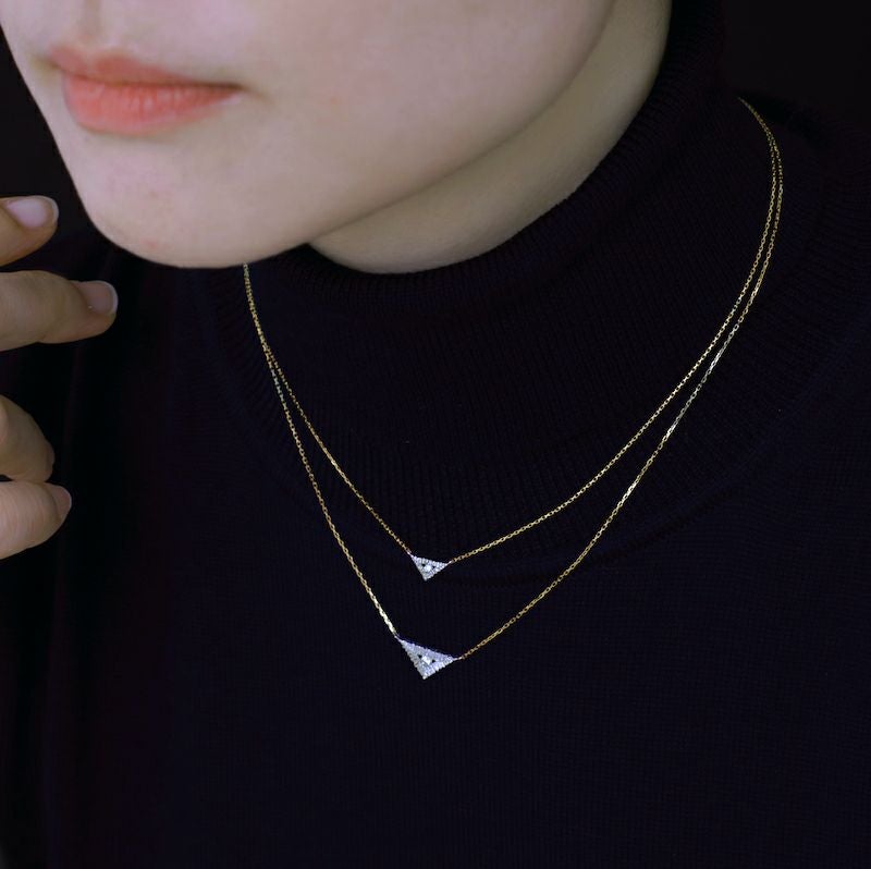 tovera 1p stone ネックレス -K18×Pt- | CASUCA