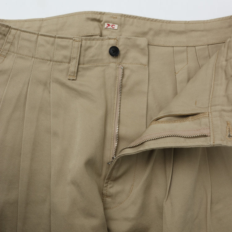 PORTER CLASSIC SATCHMO CHINOS KHAKI – CASDAY / キャスデイ