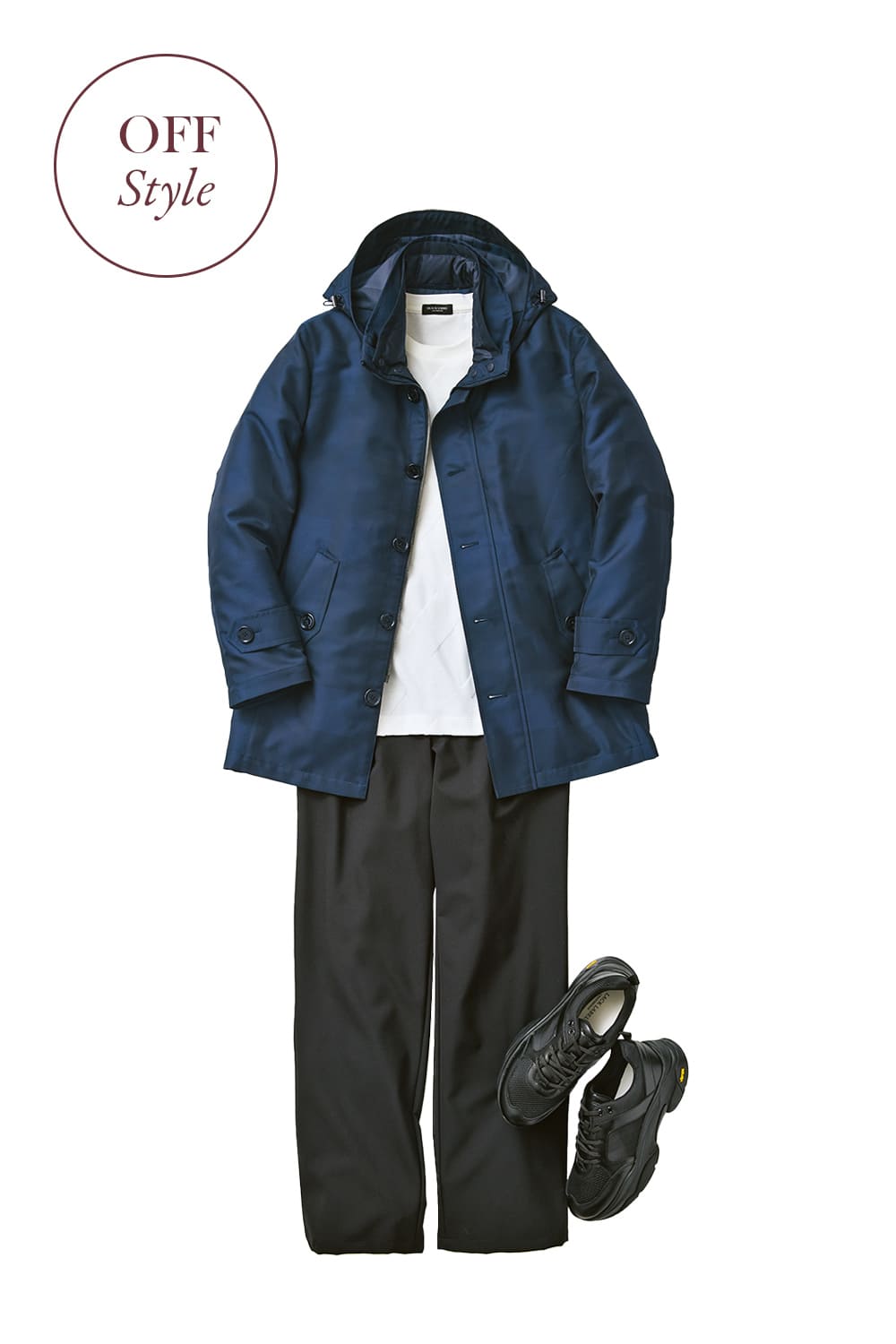 日経タブロイド版掲載ーvol.1 BASIC COATー｜BLACK LABEL CRESTBRIDGE