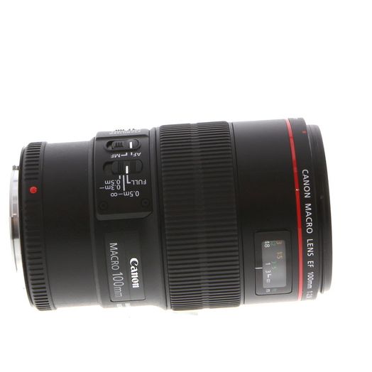 Canon 100mm f/2.8 L Macro IS USM EF-Mount Lens {67}