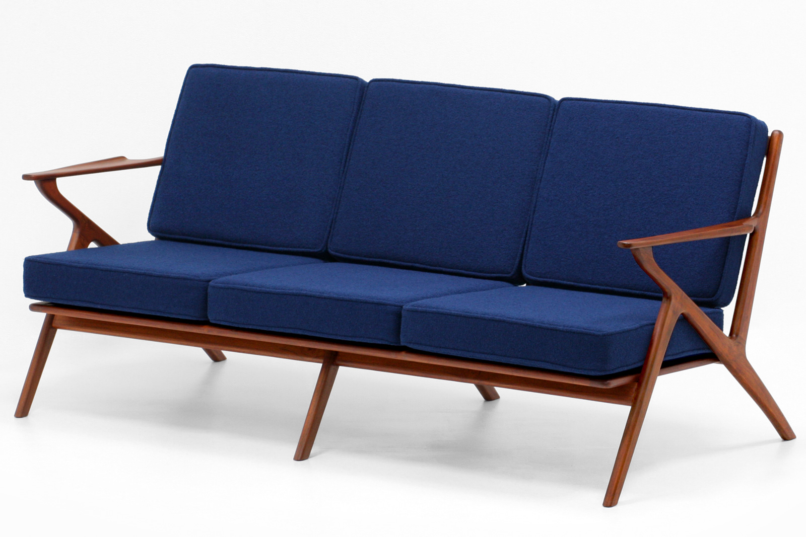 北欧デザイン家具 Klokken クロッケン3人掛け ソファ／ネイビー