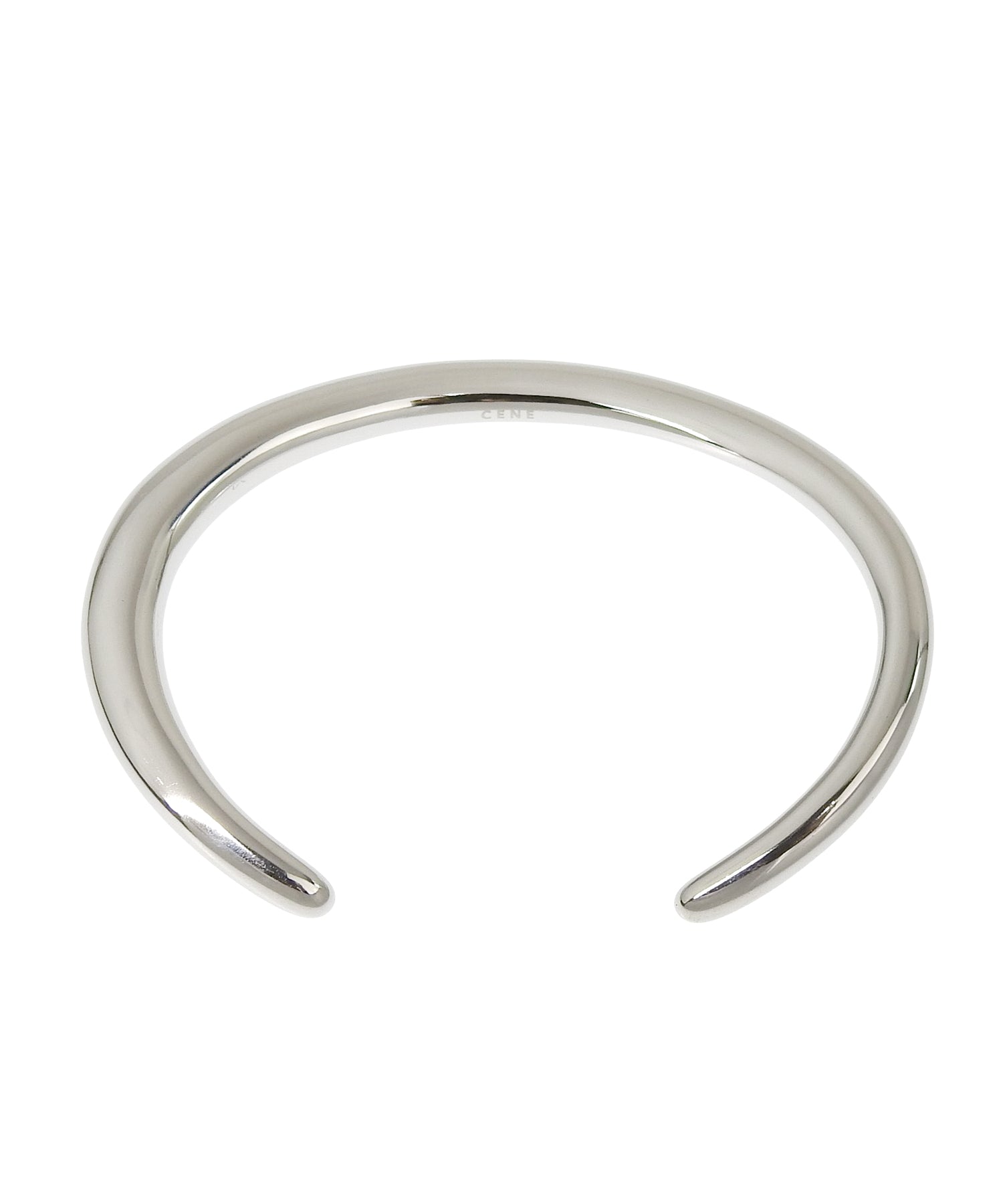 シルバー]ウェーブバングル