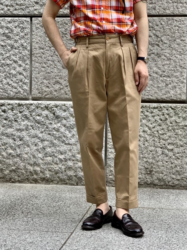 Summer SET UP ～Madras Check Shirts&Chino Trouseres～｜BEAMS PLUS