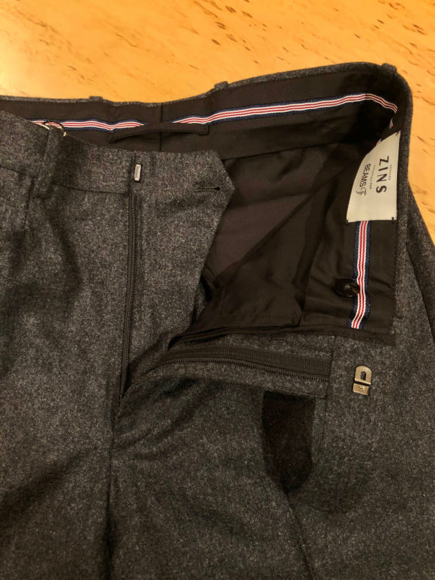 BERNARD ZINS〉今の時期でも気になる別注フランネルスラックスを