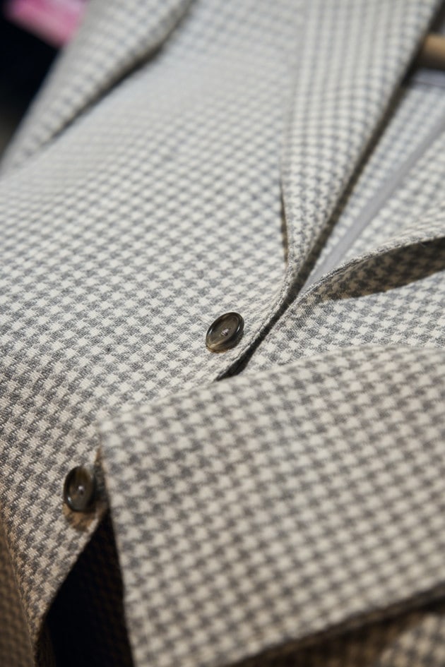 TAGLIATORE × Brilla per il gusto＞新作ハウンドトゥースジャケット