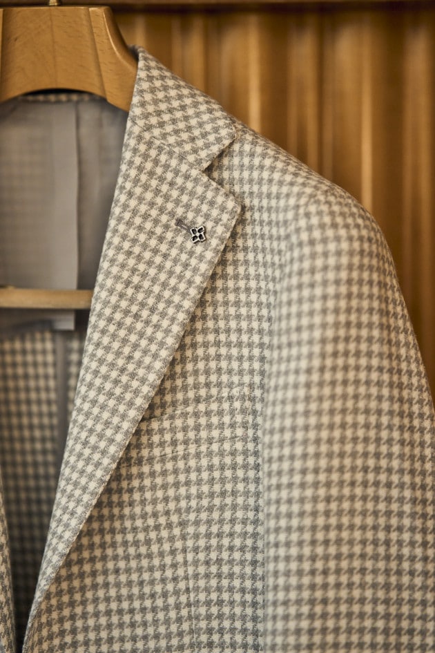 TAGLIATORE × Brilla per il gusto＞新作ハウンドトゥースジャケット