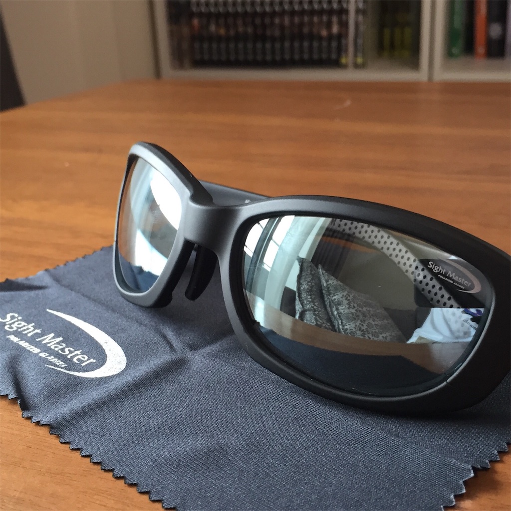 偏光グラスのススメ。サイトマスター／セプターをインプレする