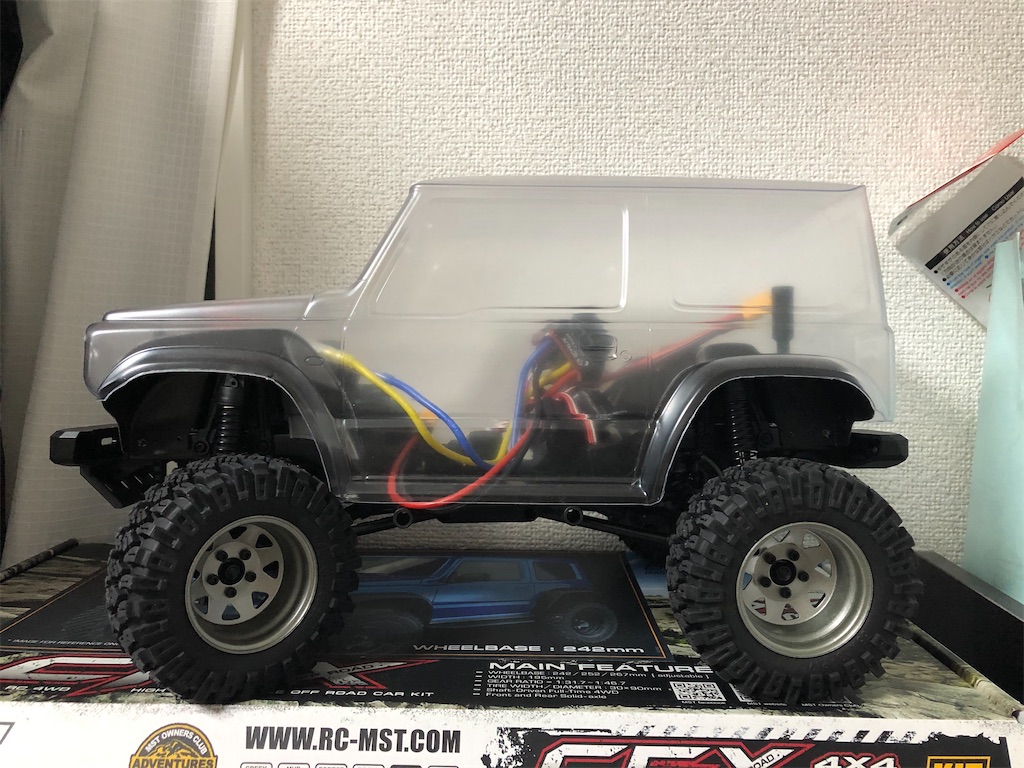 MST CFX J4 製作③ - AF-HobbyのRCクローラー日記