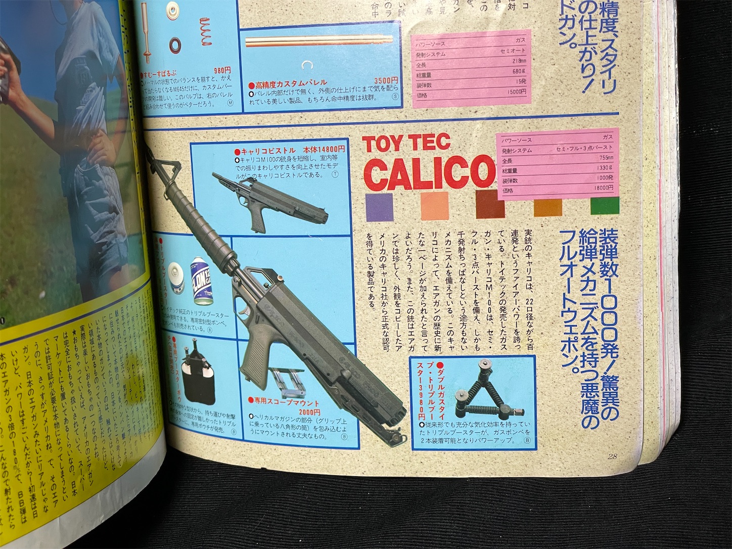 懐かしのエアガンパーツカタログを手に入れた - DT10mmAUTOの日記