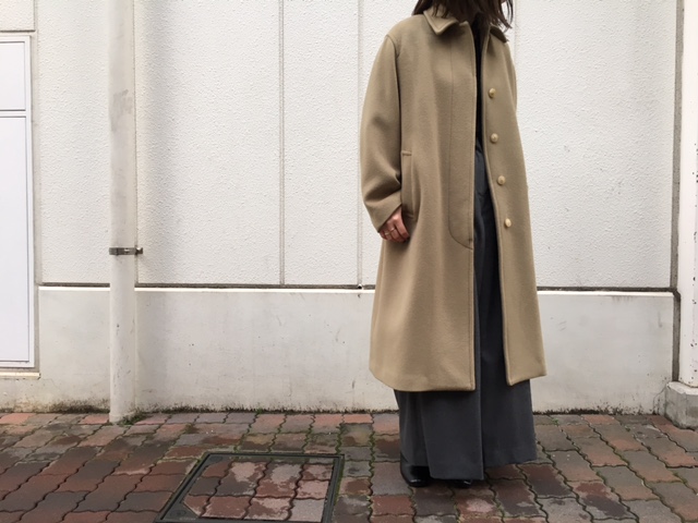 AURALEEのビーバーメルトンステンカラーコート - Burnish SHOP BLOG