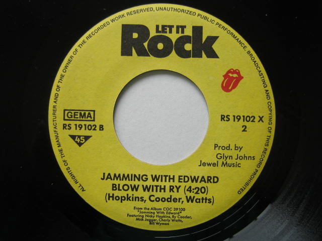 ローリング・ストーンズ ドイツ・シングル盤 LET IT ROCK いろいろ