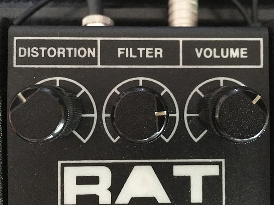 荒々しいロックサウンド Proco RAT2 ディストーション レビュー