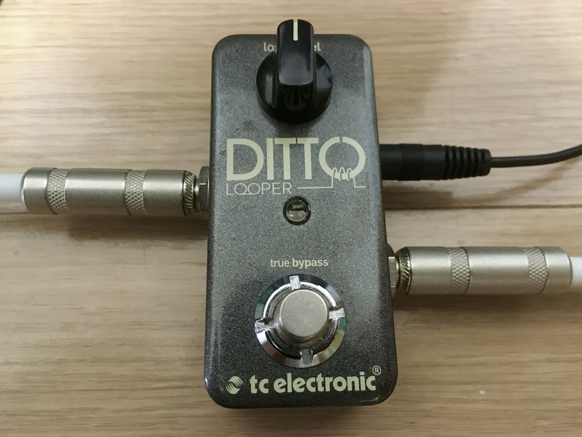 ワンスイッチで完結させるルーパー】TC ELECTRONIC Ditto Looperの
