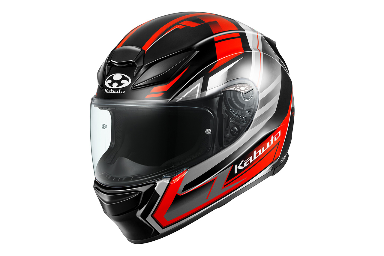 カブト、フルフェイスヘルメット『SHUMA』の新グラフィック『TREAD』を