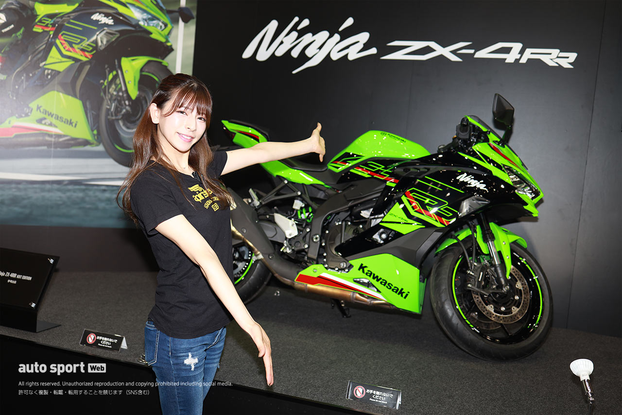 動画】葉月美優の推しは800ccのニューSUZUKIと最強400ccNinja／東京