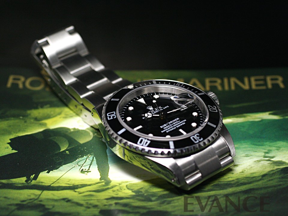 モデル型番解説：Ref.16610（ロレックス サブマリーナデイト） 銀座