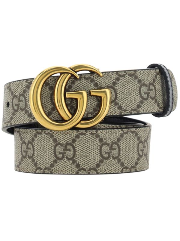Gucci グッチ GGマーモント リバーシブルベルト - FARFETCH