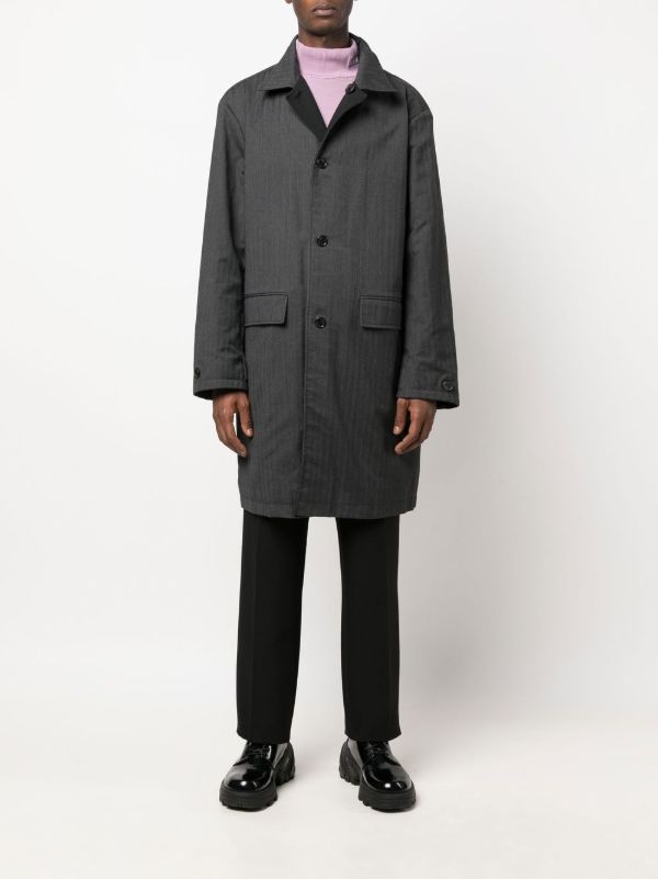 Prada Pre-Owned プラダ 1990s リバーシブル コート | ブラック