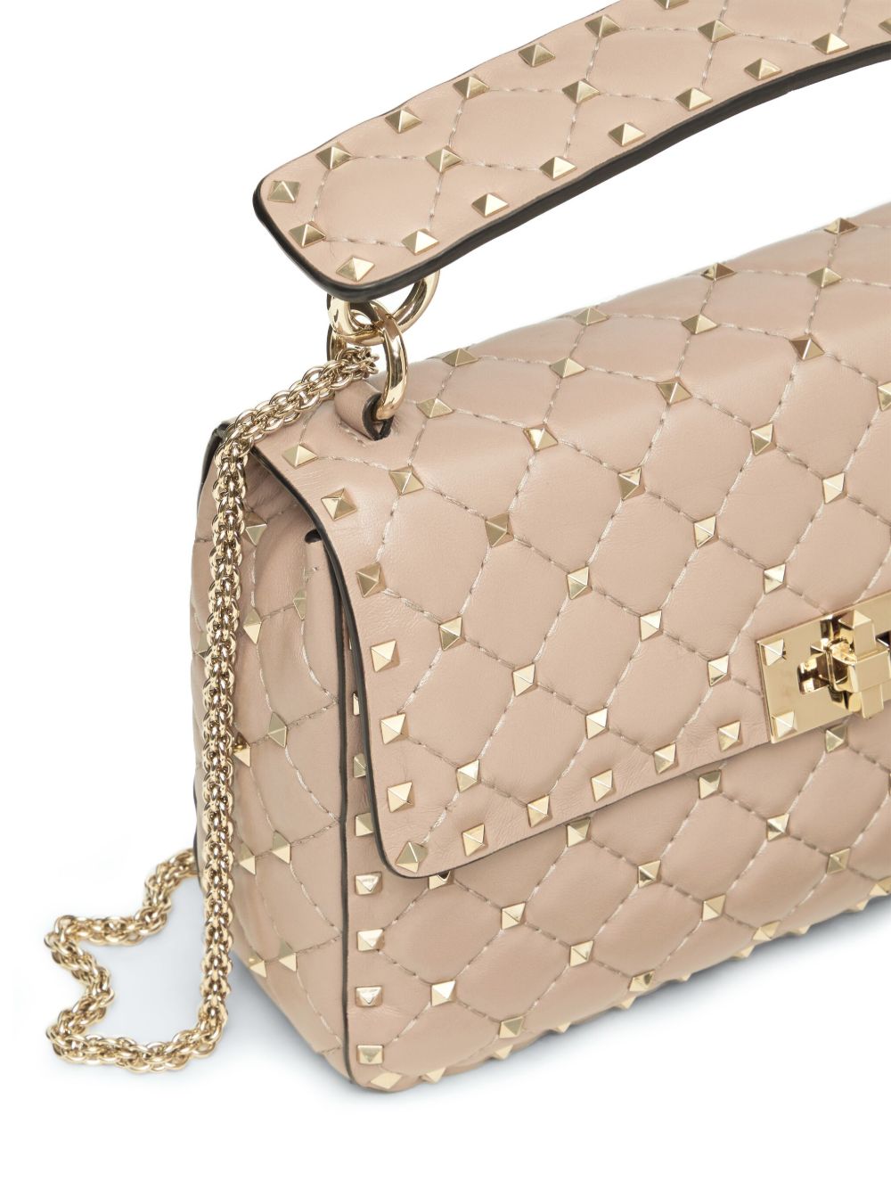 Valentino Garavani ロックスタッズ スパイク ショルダーバッグ M