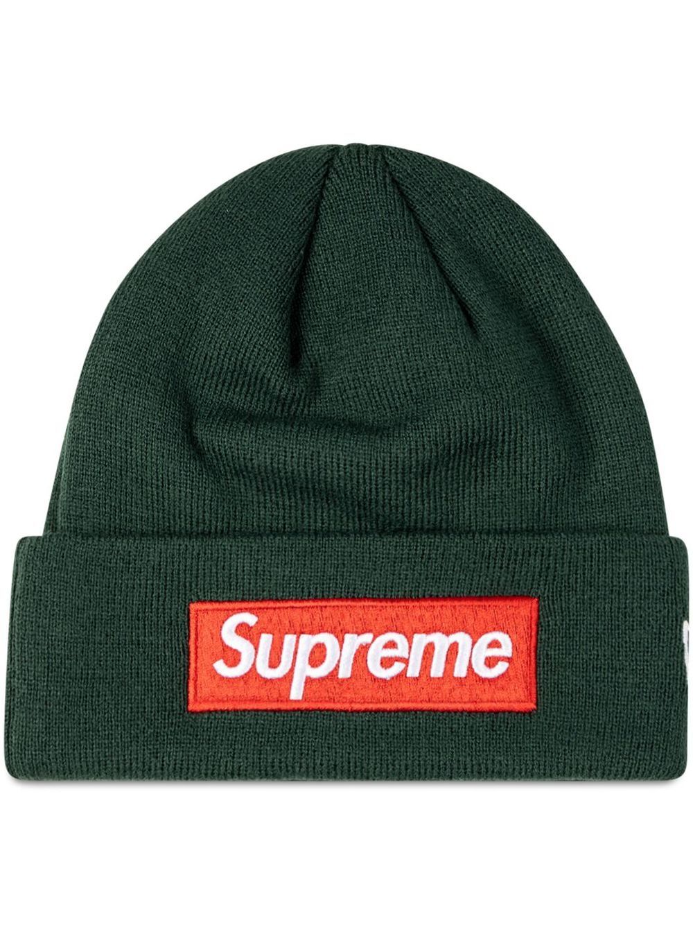 Supreme x New Era Box Logo ビーニー | グリーン | FARFETCH JP