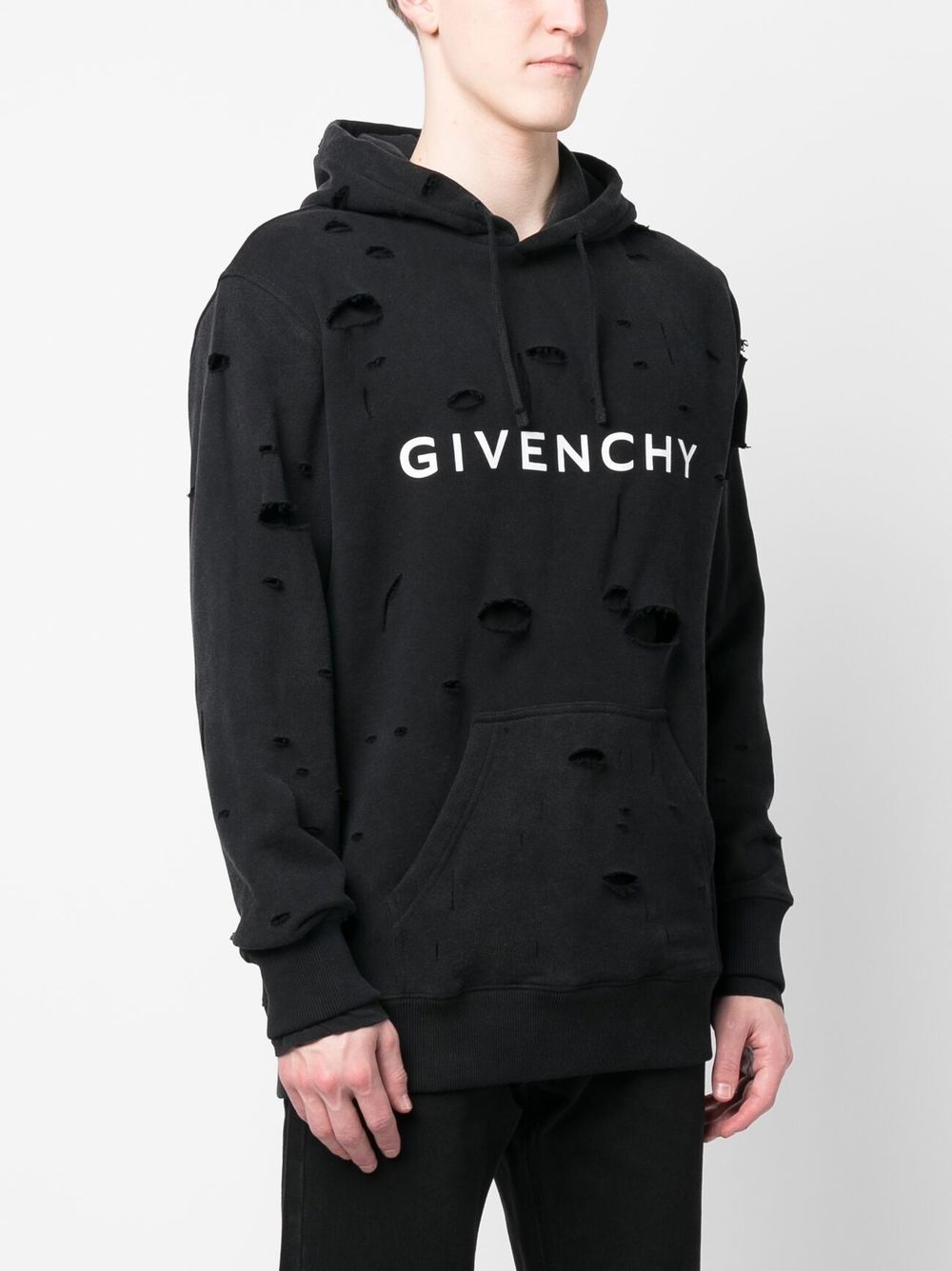 Givenchy ダメージ パーカー | ブラック | FARFETCH JP