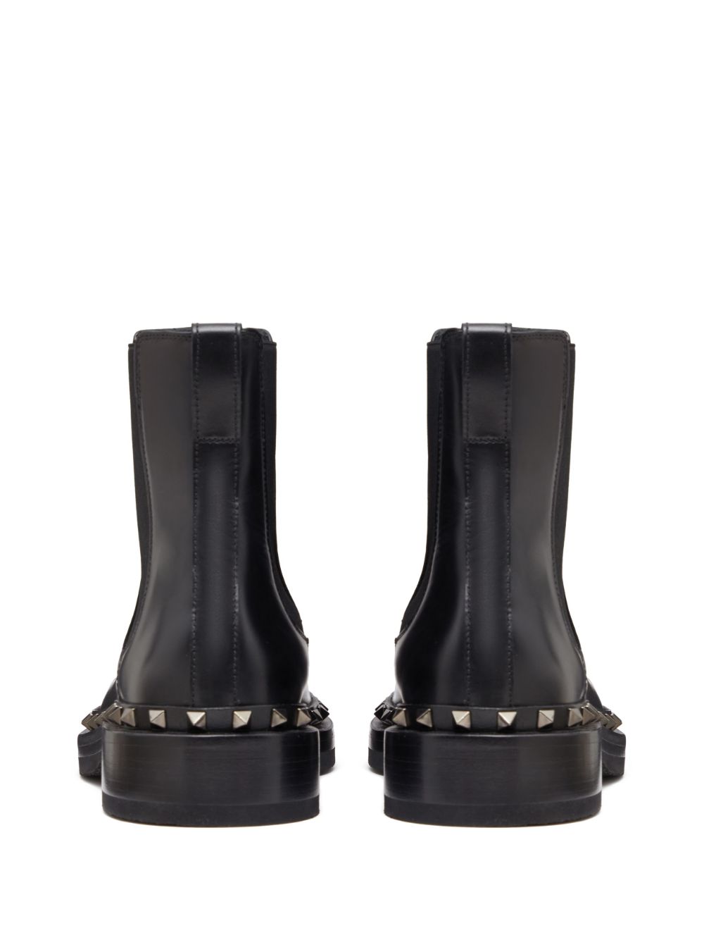 Valentino Garavani ロックスタッズ チェルシーブーツ | ブラック